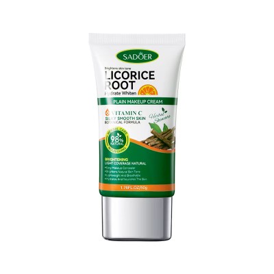 Крем для обличчя SADOER Licorice Root + Vitamin C освітлювальний, зволожуючий 50 г