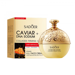 Крем для обличчя SADOER Caviar DNA Sodium Collagen Firming з ікрою та колагеном, антивіковий, зміцнюючий 30 г