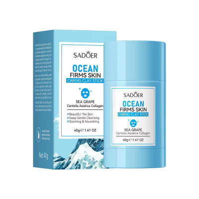 Глиняна маска-стик для обличчя SADOER Ocean зміцнююча 40 г