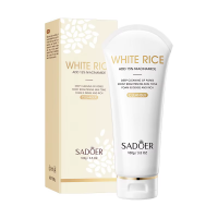 Пенка для умывания SADOER White Rice Nicotinamide осветляющая 100 г