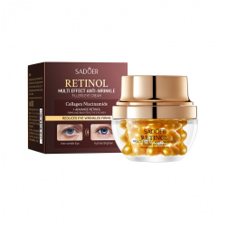 Антивіковий крем для для шкіри навколо очей SADOER Retinol багатофункціональний, зміцнюючий 35 г