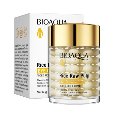 Крем для кожи вокруг глаз BIOAQUA Rice укрепляющий, питательный 60 г