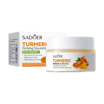 Крем для кожи вокруг глаз SADOER Turmeric укрепляющий, питательный 20 г