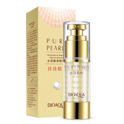 Зволожуюча та омолоджуюча сироватка BIOAQUA Pure Pearls з натуральною перловою пудрою 35 г (BQY04185)