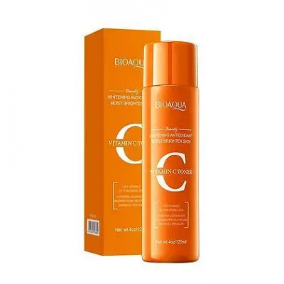 Тонер для обличчя BIOAQUA Vitamin C з освітлюючим та антиоксидантним ефектом 120 мл