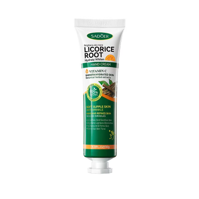 Крем для рук SADOER Licorice Root + Vitamin C зволожуючий, живильний 30 г
