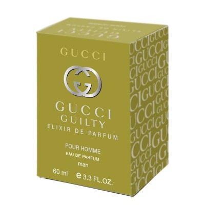 Парфюм мужской Gucci Guilty Elixir de Parfum pour Homme 60 мл
