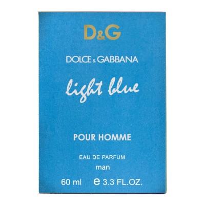 Парфум чоловічий Dolce & Gabbana Light Blue Pour Homme 60 мл