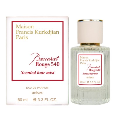 Парфум унісекс Maison Francis Kurkdjian Baccarat Rouge 540 Scented Hair Mist 60 мл