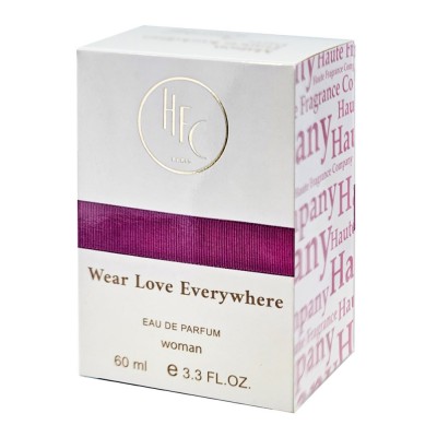 Парфюм женский Haute Fragrance Company Wear Love Everywhere 60 мл