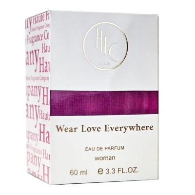 Парфюм женский Haute Fragrance Company Wear Love Everywhere 60 мл