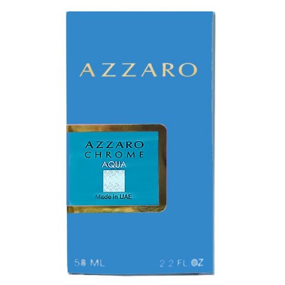  Azzaro Chrome Aqua Perfume Newly чоловічий 58 мл