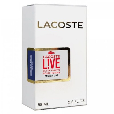  Lacoste Live Lacoste Perfume Newly чоловічий 58 мл