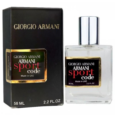  Giorgio Armani Armani Code Sport Perfume Newly мужской 58 мл
