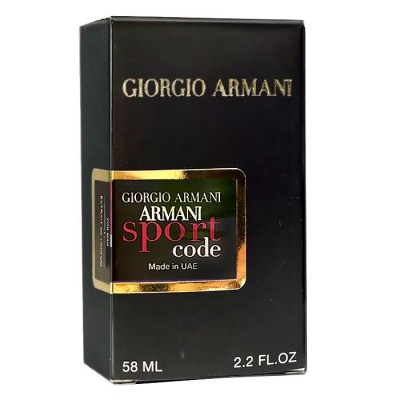  Giorgio Armani Armani Code Sport Perfume Newly мужской 58 мл