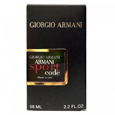 Giorgio Armani Armani Code Sport Perfume Newly мужской 58 мл