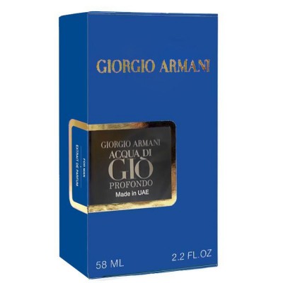  Giorgio Armani Acqua di Gio Profondo Perfume Newly чоловічий 58 мл