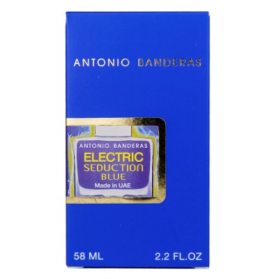  Antonio Banderas Electric Blue Seduction Perfume Newly чоловічий 58 мл