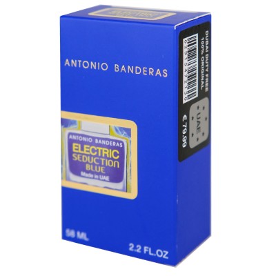  Antonio Banderas Electric Blue Seduction Perfume Newly чоловічий 58 мл