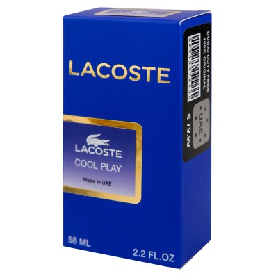  Lacoste Cool Play Perfume Newly мужской 58 мл