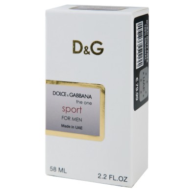 Dolce & Gabbana The One Sport Perfume Newly мужской 58 мл