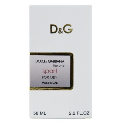 Dolce & Gabbana The One Sport Perfume Newly мужской 58 мл
