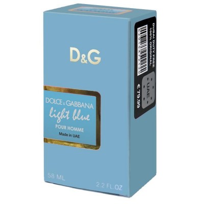  Dolce & Gabbana Light Blue Pour Homme Perfume Newly чоловічий 58 мл