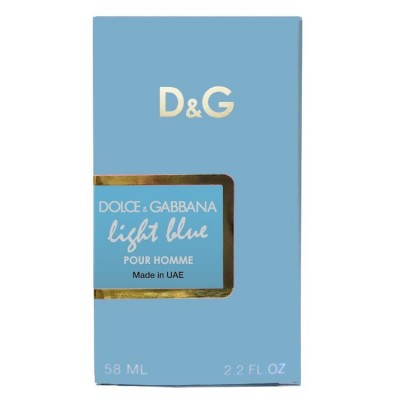  Dolce & Gabbana Light Blue Pour Homme Perfume Newly чоловічий 58 мл
