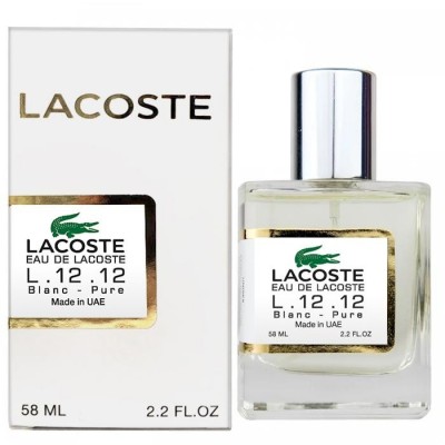 Lacoste Eau de L.12.12 Blanc-Pure Perfume Newly мужской 58 мл