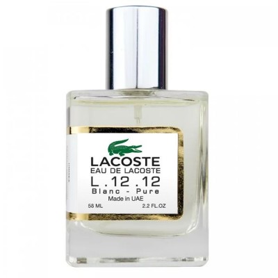  Lacoste Eau de L.12.12 Blanc-Pure Perfume Newly мужской 58 мл