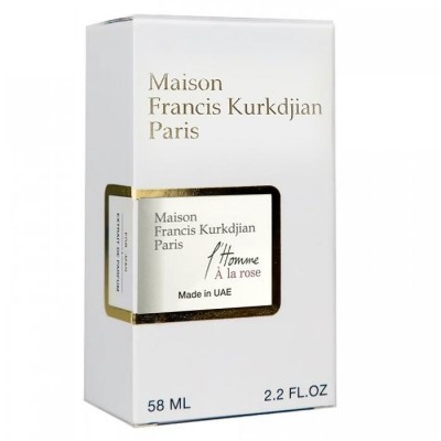  Maison Francis Kurkdjian L`Homme A La Rose Perfume Newly мужской 58 мл