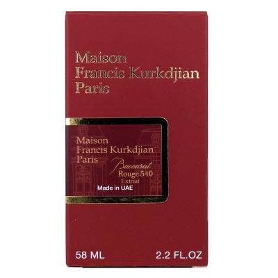  Maison Francis Kurkdjian Baccarat Rouge 540 Extrait De Parfum Perfume Newly унісекс 58 мл
