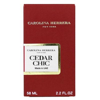 Carolina Herrera Cedar Chic Perfume Newly унисекс 58 мл
