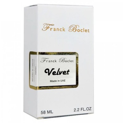  Franck Boclet Velvet Perfume Newly унісекс 58 мл