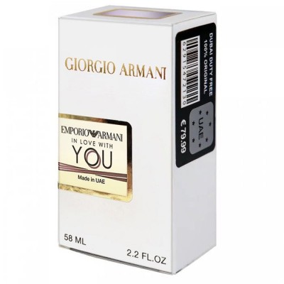  Giorgio Armani Emporio Armani In Love With You Perfume Newly женский 58 мл