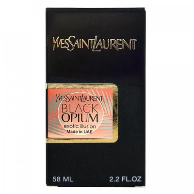  Yves Saint Laurent Black Opium Exotic Illusion Perfume Newly жіночий 58 мл