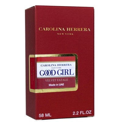  Carolina Herrera Good Girl Velvet Fatale Perfume Newly женский 58 мл