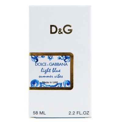 Dolce & Gabbana Light Blue Summer Vibes Perfume Newly женский 58 мл