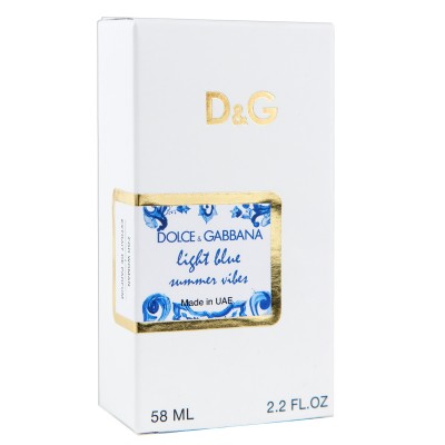 Dolce & Gabbana Light Blue Summer Vibes Perfume Newly женский 58 мл
