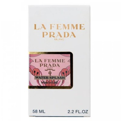  Prada La Femme Water Splash Perfume Newly женский 58 мл
