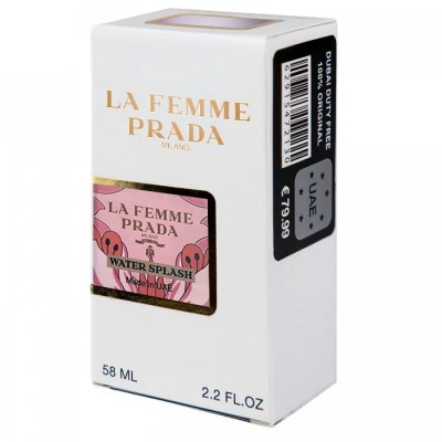  Prada La Femme Water Splash Perfume Newly женский 58 мл