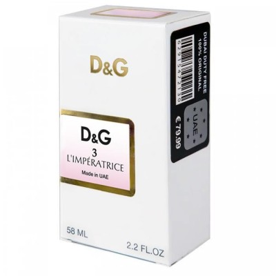 Dolce & Gabbana 3 L`Imperatrice Perfume Newly женский 58 мл