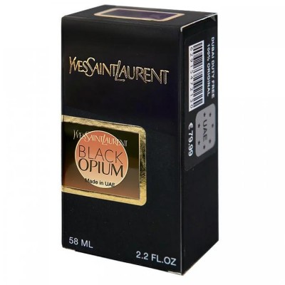  Yves Saint Laurent Black Opium Perfume Newly жіночий 58 мл
