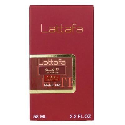 Lattafa Ana Abiyedh Scarlet Perfume Newly женский 58 мл