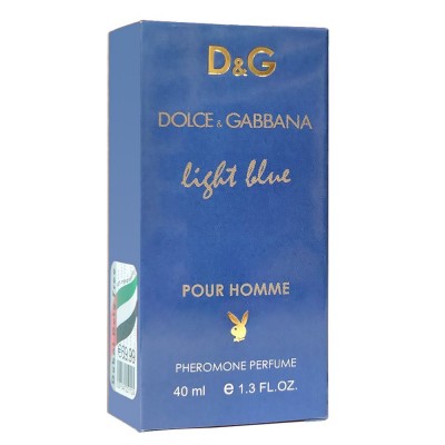  Dolce & Gabbana Light Blue Pour Homme Pheromone Parfum чоловічий 40 мл