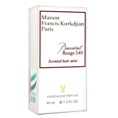  Maison Francis Kurkdjian Baccarat Rouge 540 Scented Hair Mist Pheromone Parfum унисекс 40 мл