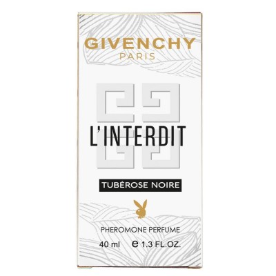  Givenchy L`Interdit Tubereuse Noire Pheromone Parfum женский 40 мл