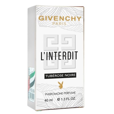  Givenchy L`Interdit Tubereuse Noire Pheromone Parfum женский 40 мл