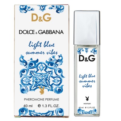 Dolce & Gabbana Light Blue Summer Vibes Pheromone Parfum женский 40 мл