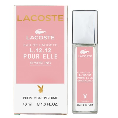 Lacoste Eau de Lacoste L.12.12 Pour Elle Sparkling Pheromone Parfum жіночий 40 мл